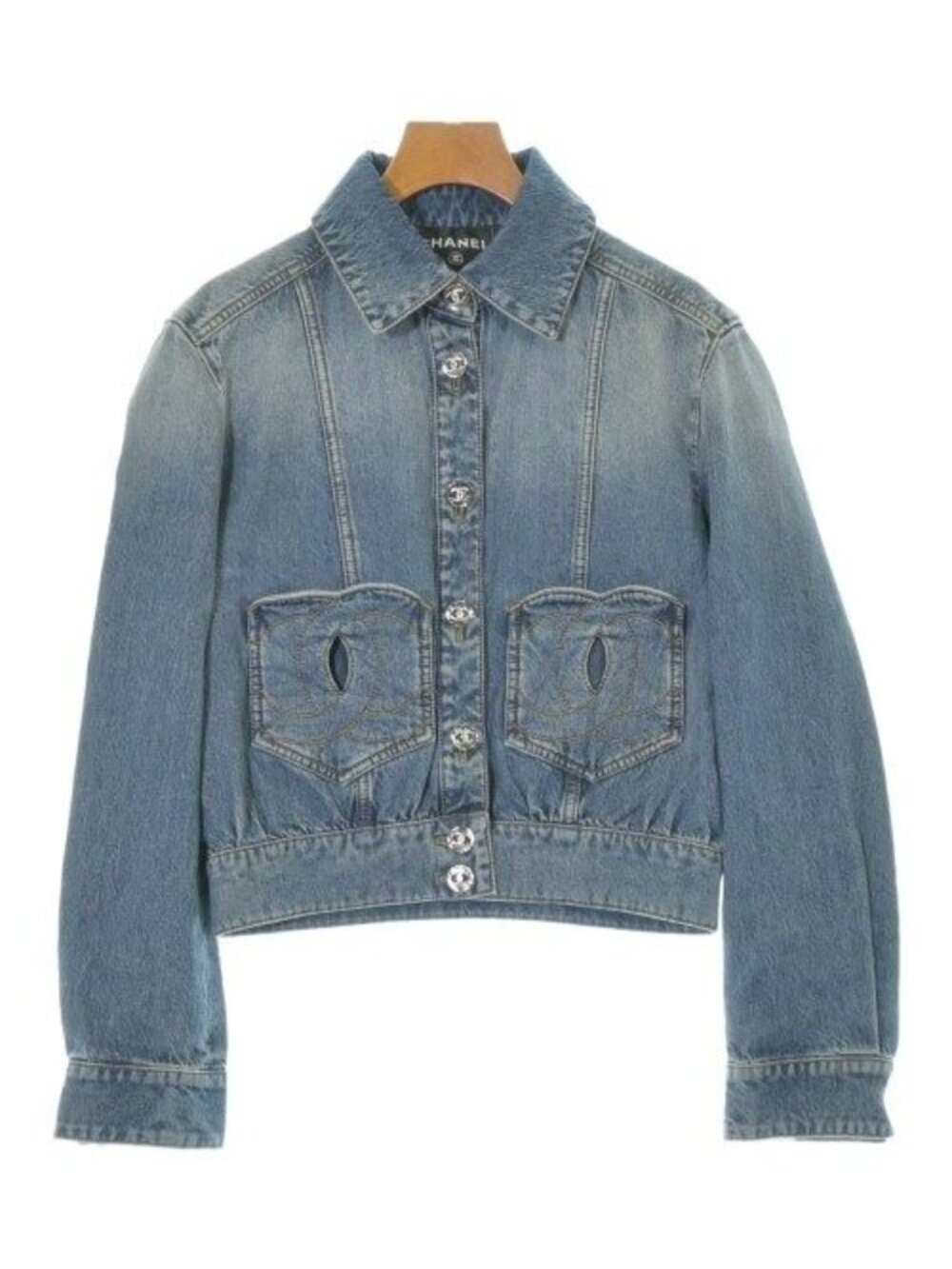 Chanel Denim Jacket Blue
